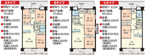 GF間取り（全部）