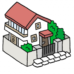 土のうのイラスト