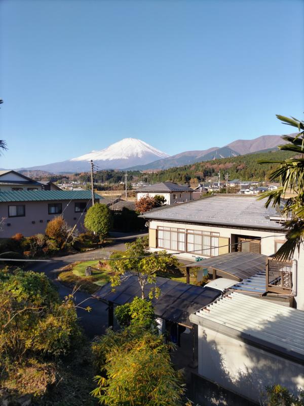 我が家からの富士山