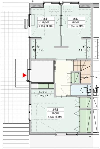 Aタイプ1階間取り図